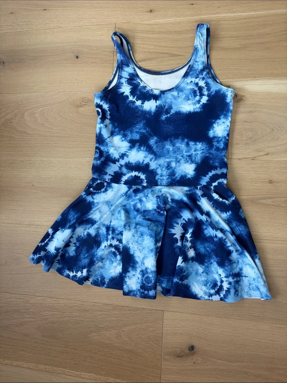 Girls swimsuit with attached skirt (TWO!)